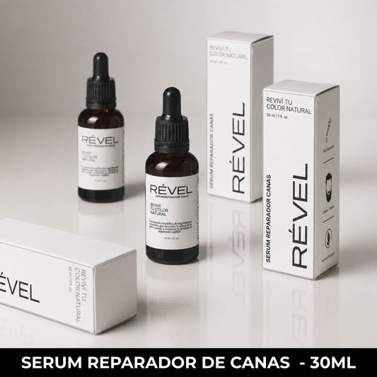 RÉVEL SERUM - Reactivador del color natural Cabello y Barba - 30ml