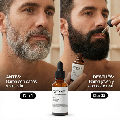 RÉVEL SERUM - Reactivador del color natural Cabello y Barba - 30ml